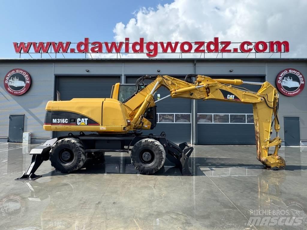 CAT M 316 C Ratasekskavaatorid