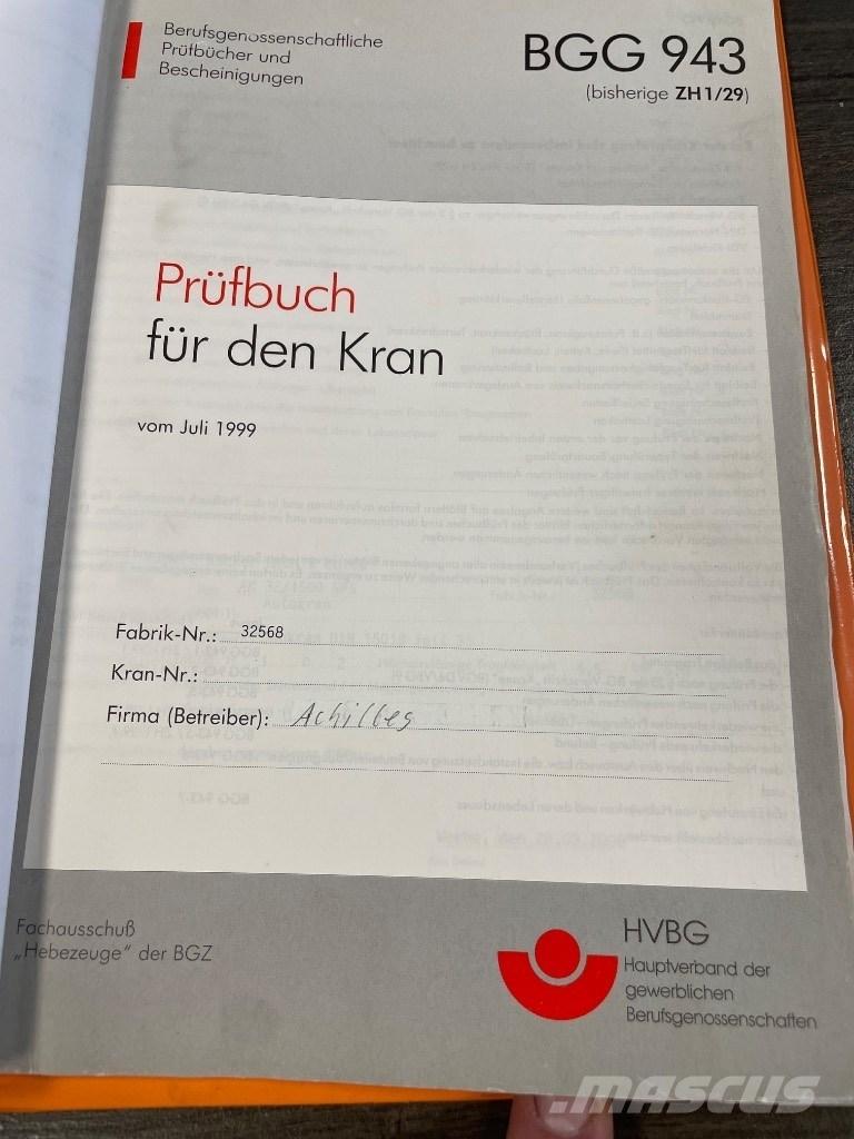 Böcker AK 32/1500 Maastikutõstukid