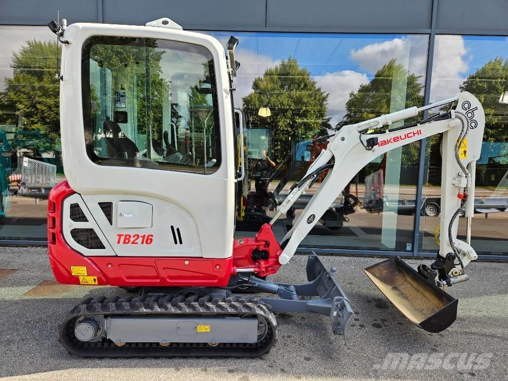 Takeuchi TB 216 Miniekskavaatorid < 7 t