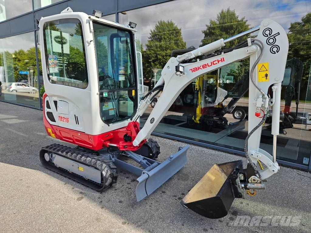 Takeuchi TB 216 Miniekskavaatorid < 7 t