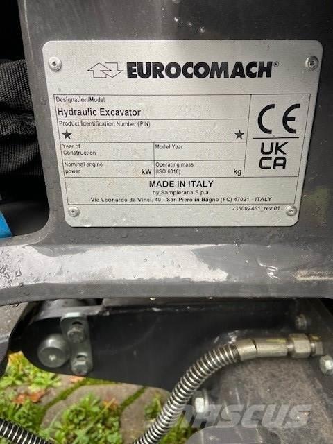 Eurocomach 22SR Miniekskavaatorid < 7 t