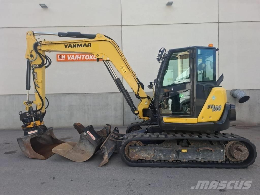Yanmar SV 100-2A Väikeekskavaatorid 7t-12t