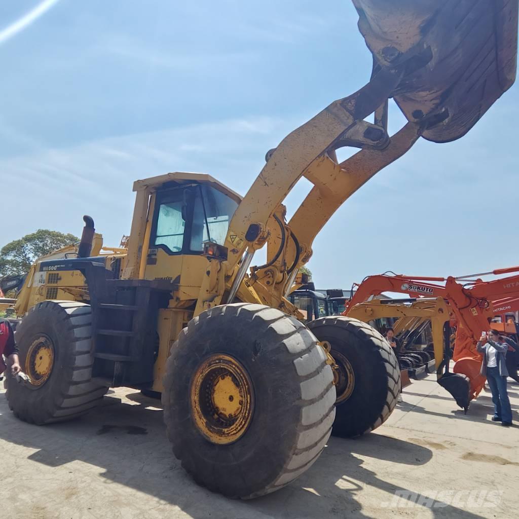 Komatsu WA 500 Rataslaadurid