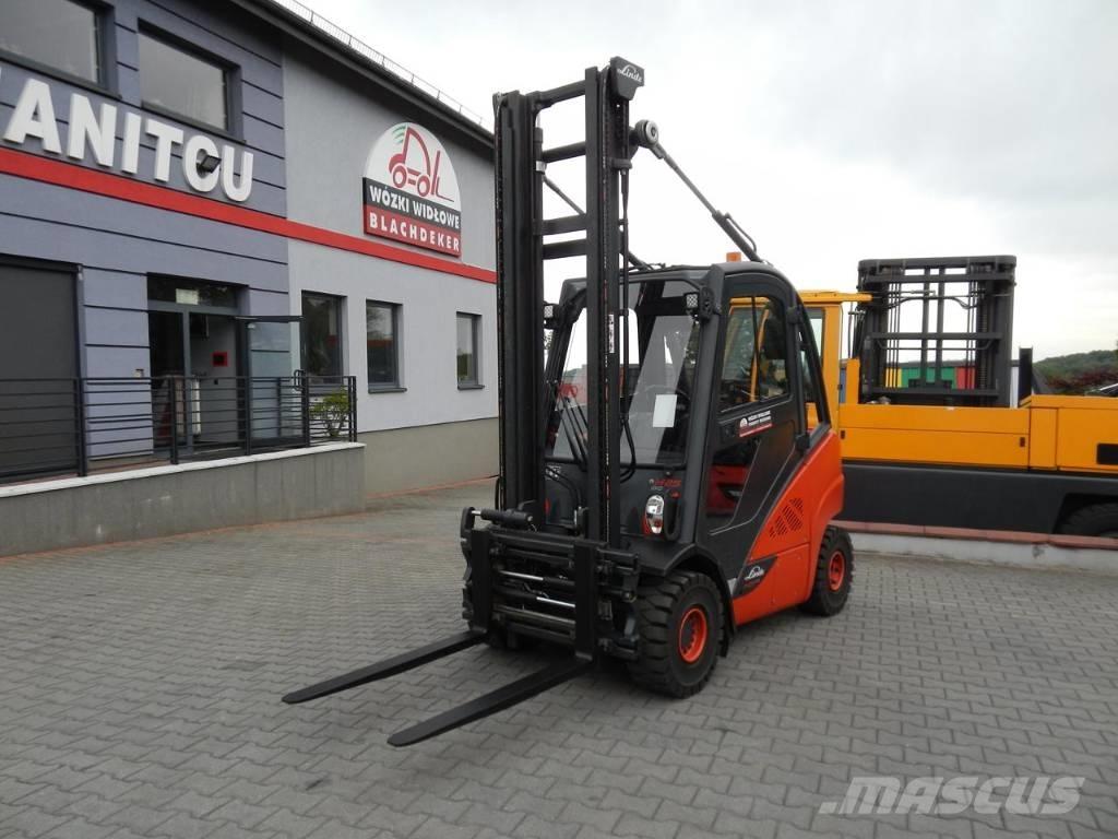 Linde H25T-02 Gaasitõstukid