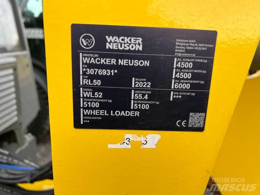 Wacker Neuson WL 52 Rataslaadurid