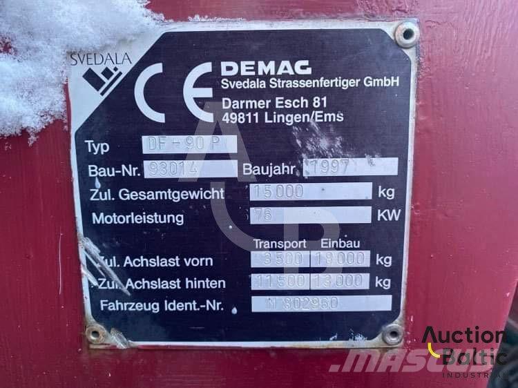 Demag DF 90 P Asfaldilaoturid