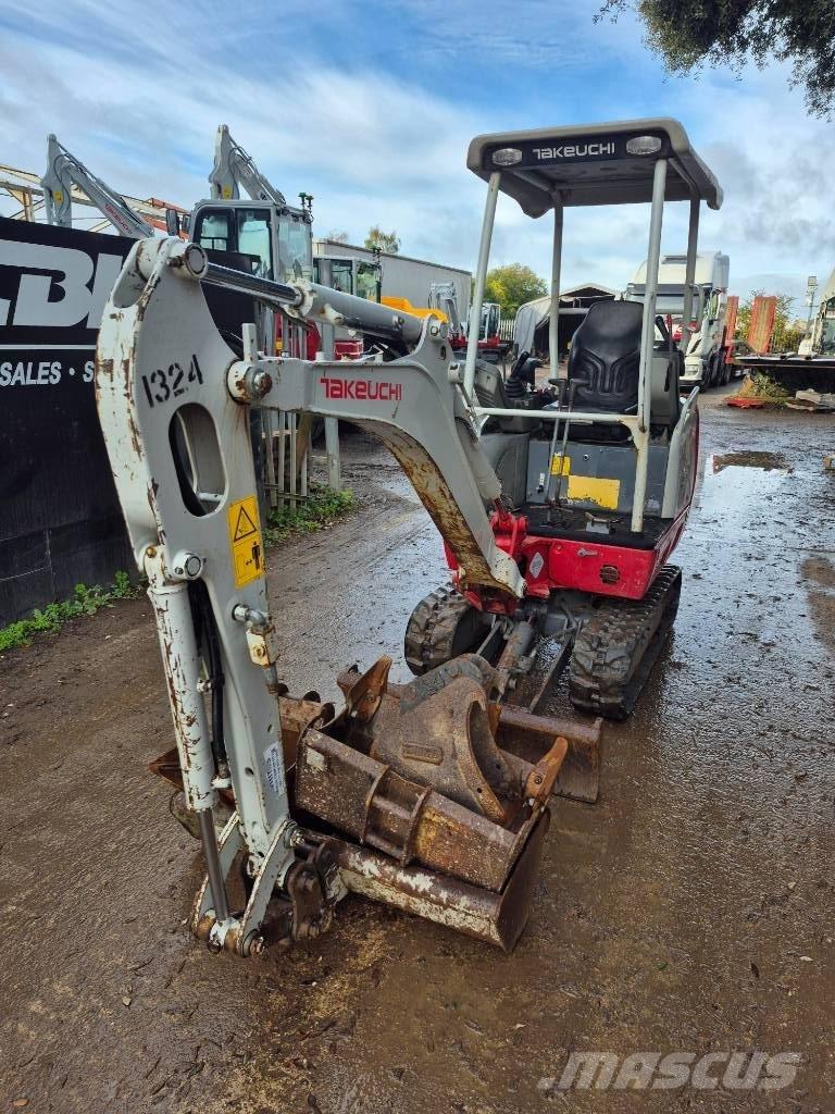 Takeuchi TB 216 Miniekskavaatorid < 7 t