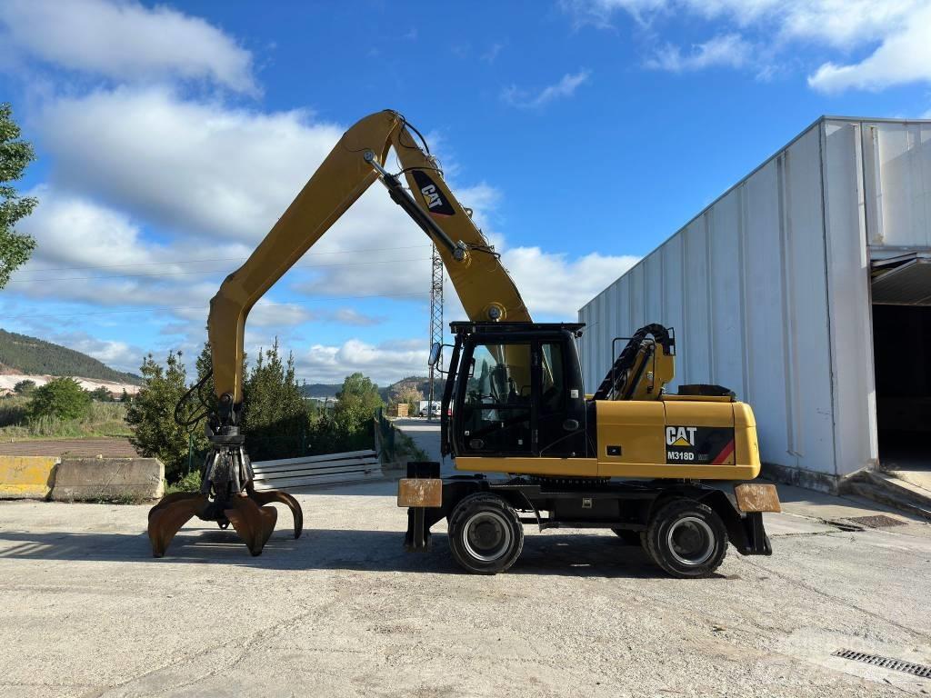 CAT M 318 MH Ratasekskavaatorid