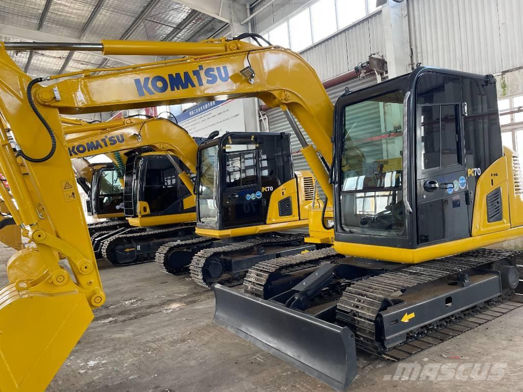 Komatsu PC 70 Väikeekskavaatorid 7t-12t