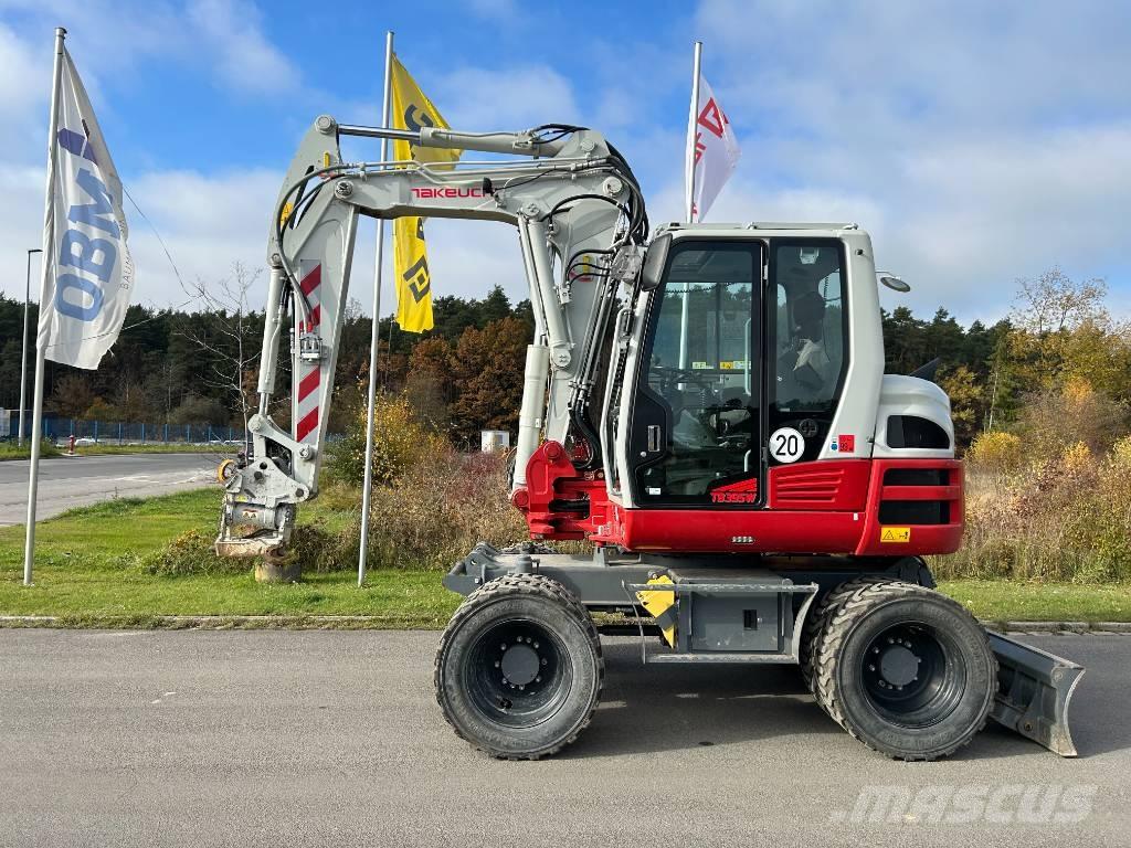 Takeuchi TB 395 W Ratasekskavaatorid