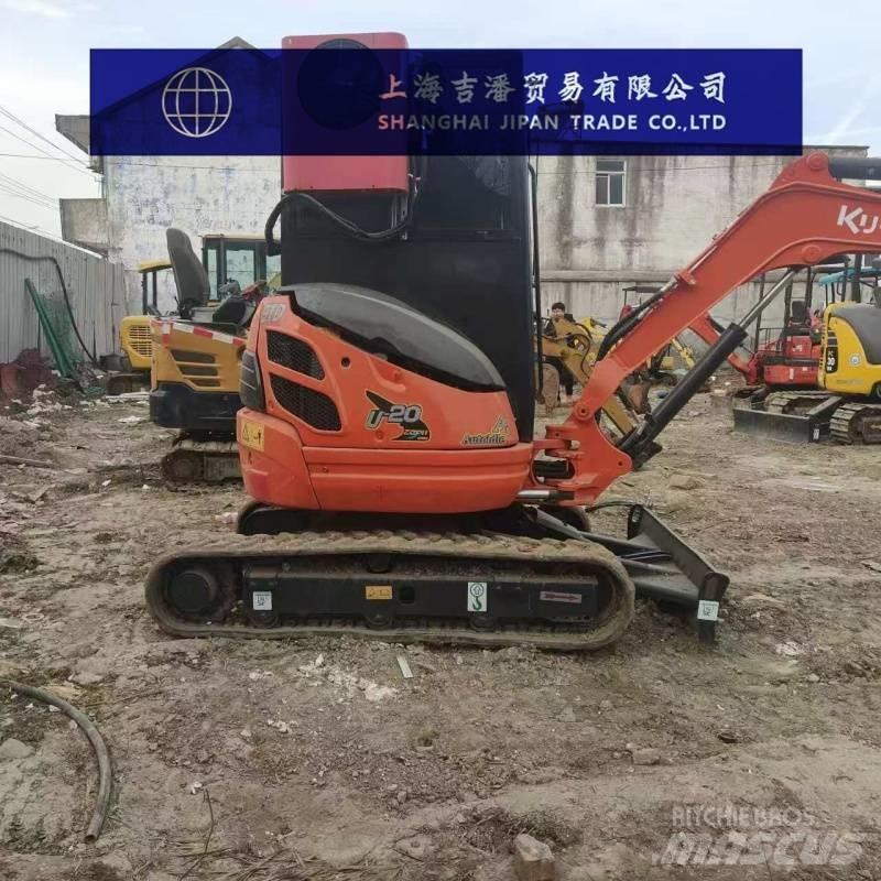 Kubota U 20 Miniekskavaatorid < 7 t