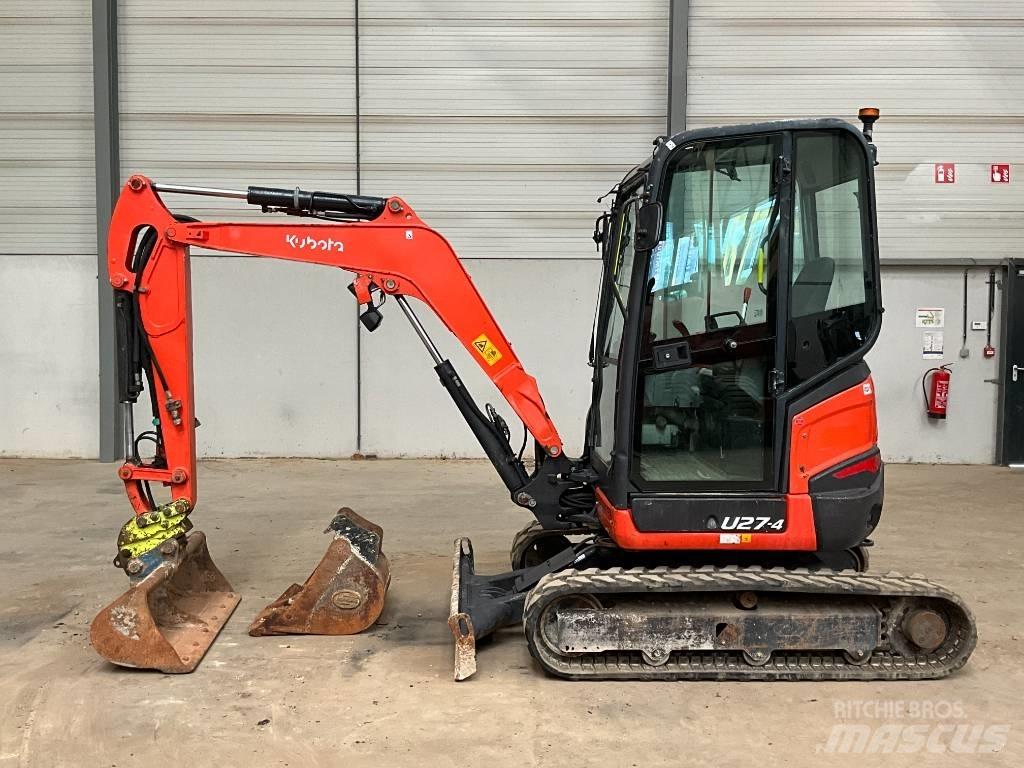 Kubota U 27-4 Miniekskavaatorid < 7 t