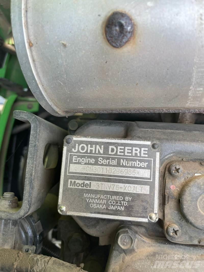 John Deere X950R Niidukid