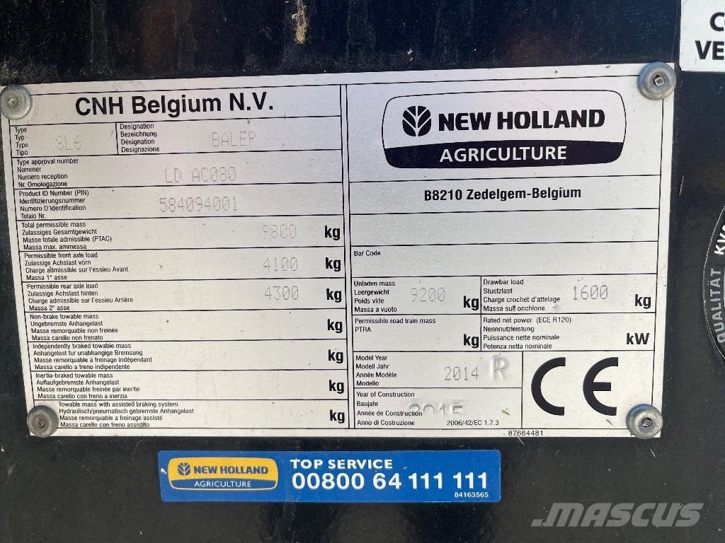 New Holland 1290 Heinapressid