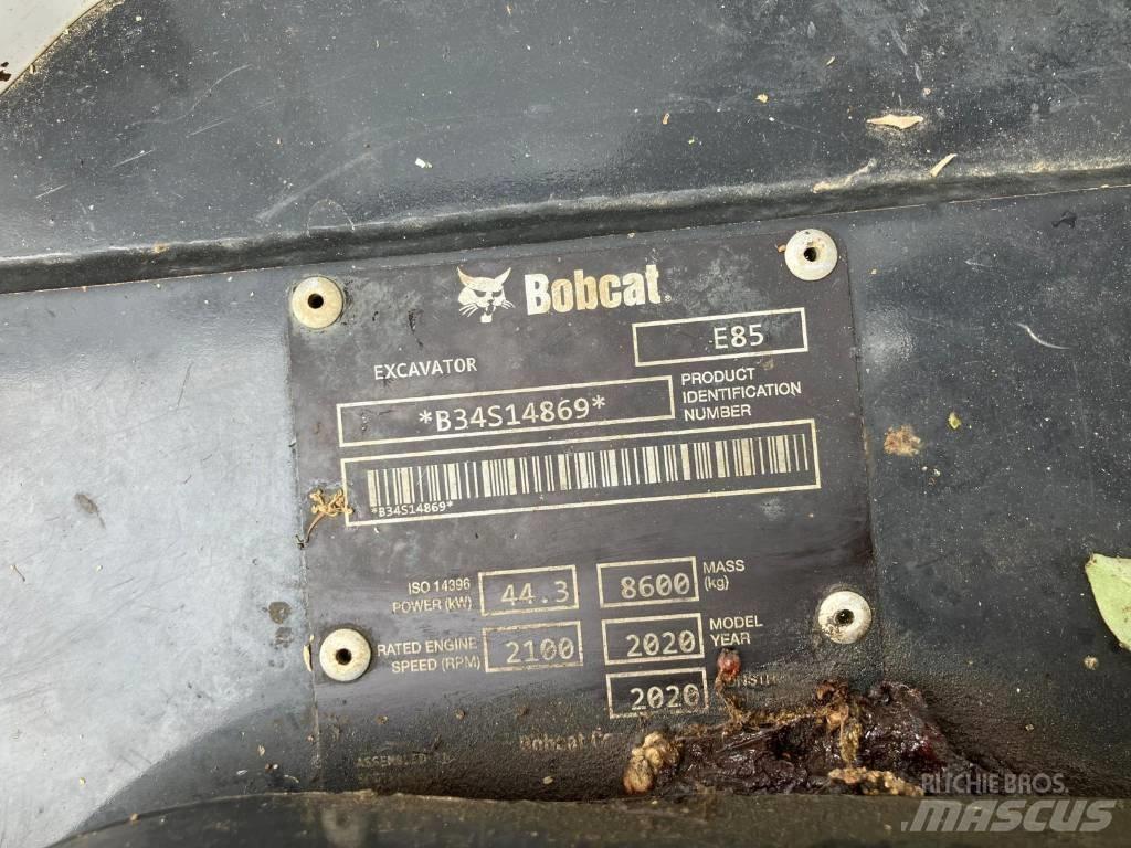 Bobcat E 85 Väikeekskavaatorid 7t-12t