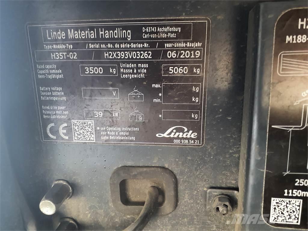 Linde H35T Gaasitõstukid