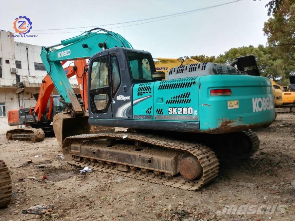 Kobelco SK 260 LC Roomikekskavaatorid
