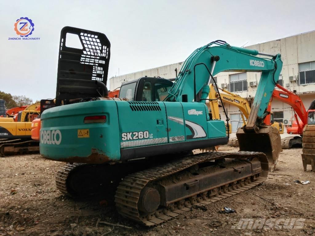 Kobelco SK 260 LC Roomikekskavaatorid