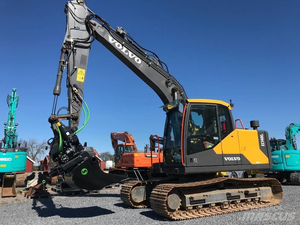 Volvo EC 140 EL Roomikekskavaatorid