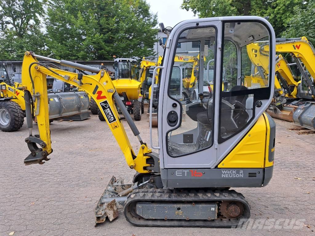 Wacker Neuson ET16 Roomikekskavaatorid
