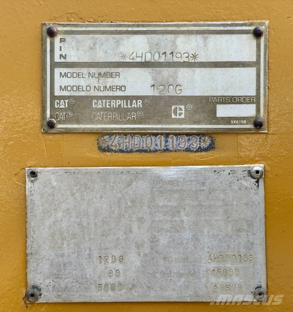 CAT 120 G Greiderid