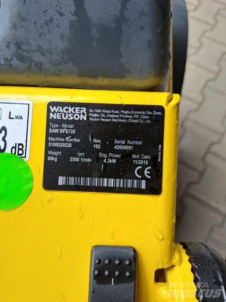 Wacker Neuson BFS735 Kivisaed ja betoonisaed