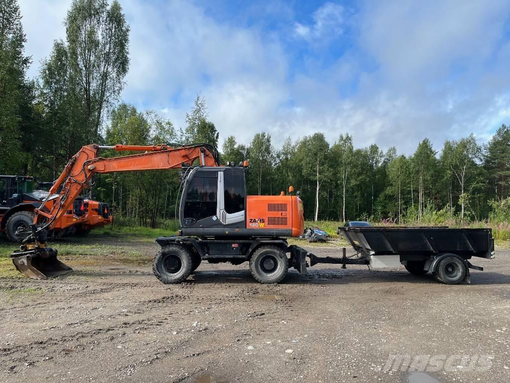 Hitachi ZX140W-3 Ratasekskavaatorid