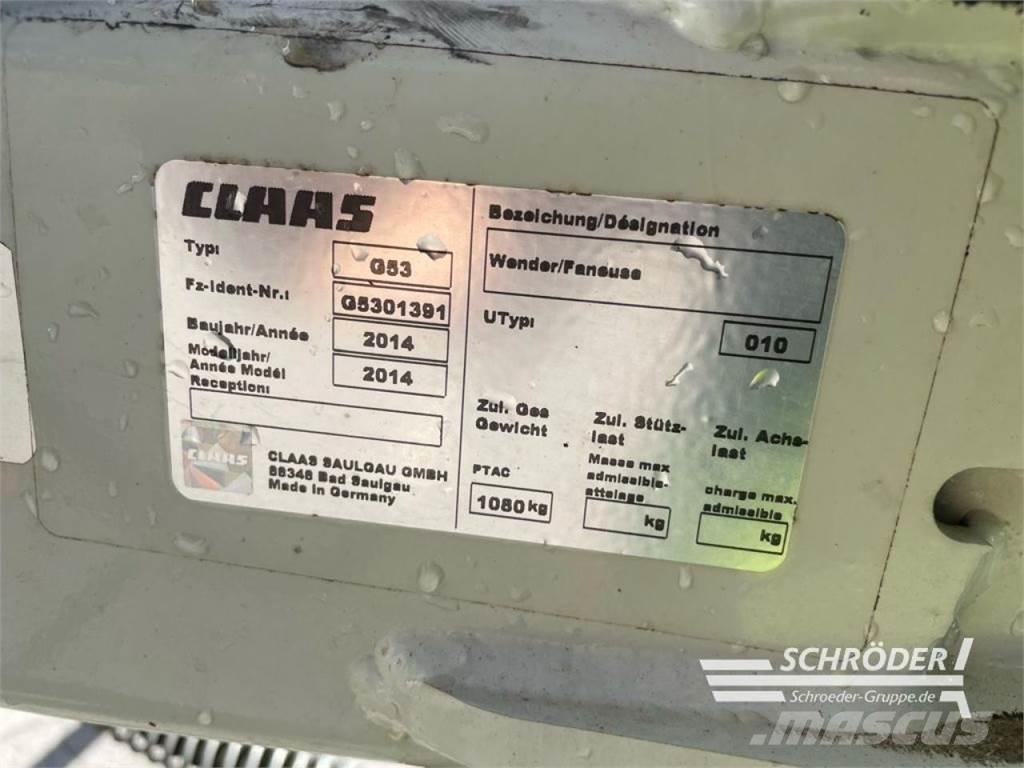 CLAAS VOLTO 800 Vaalutid ja kaarutid