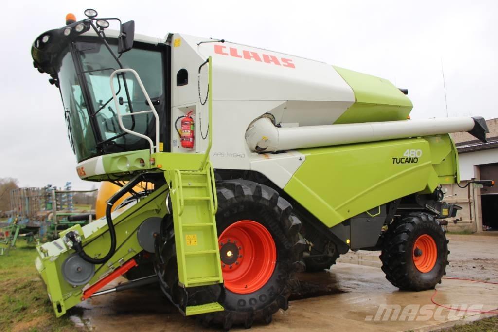 CLAAS Tucano 480 Teraviljakombainid