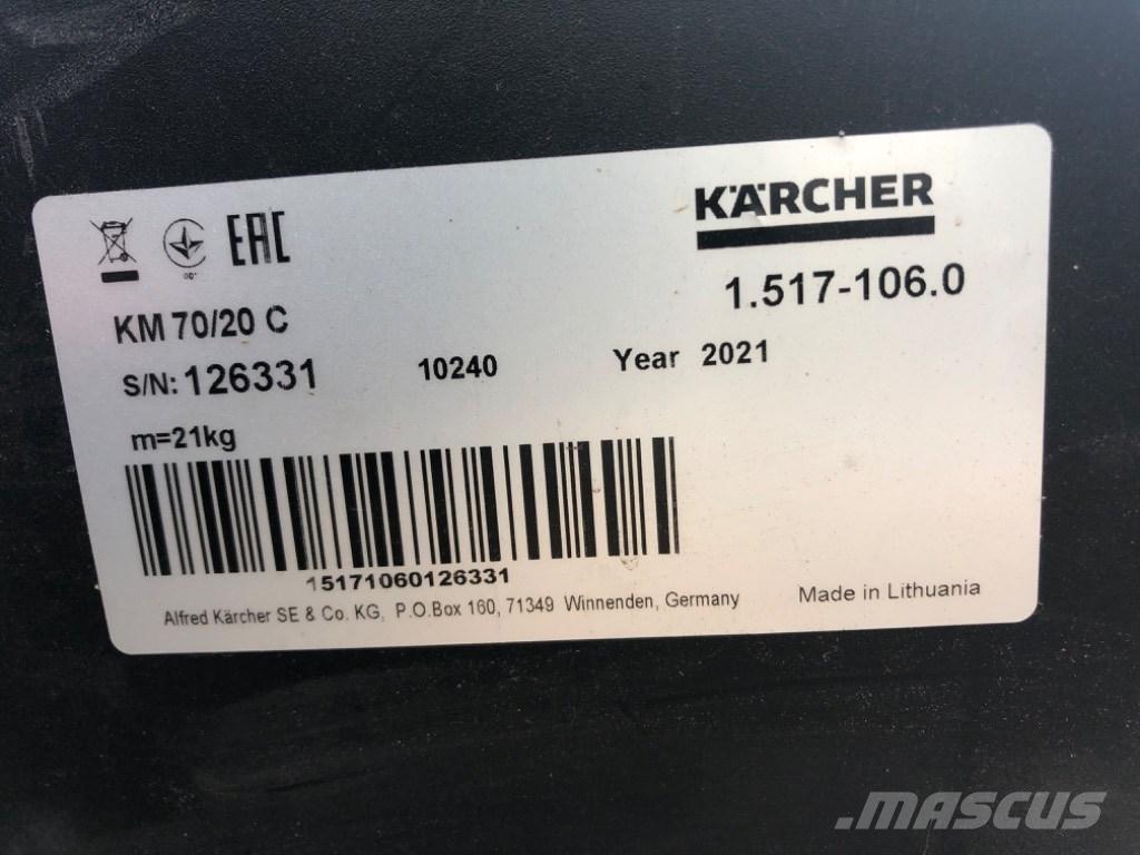 Kärcher KM 70/20 C Tänavapuhastusmasinad