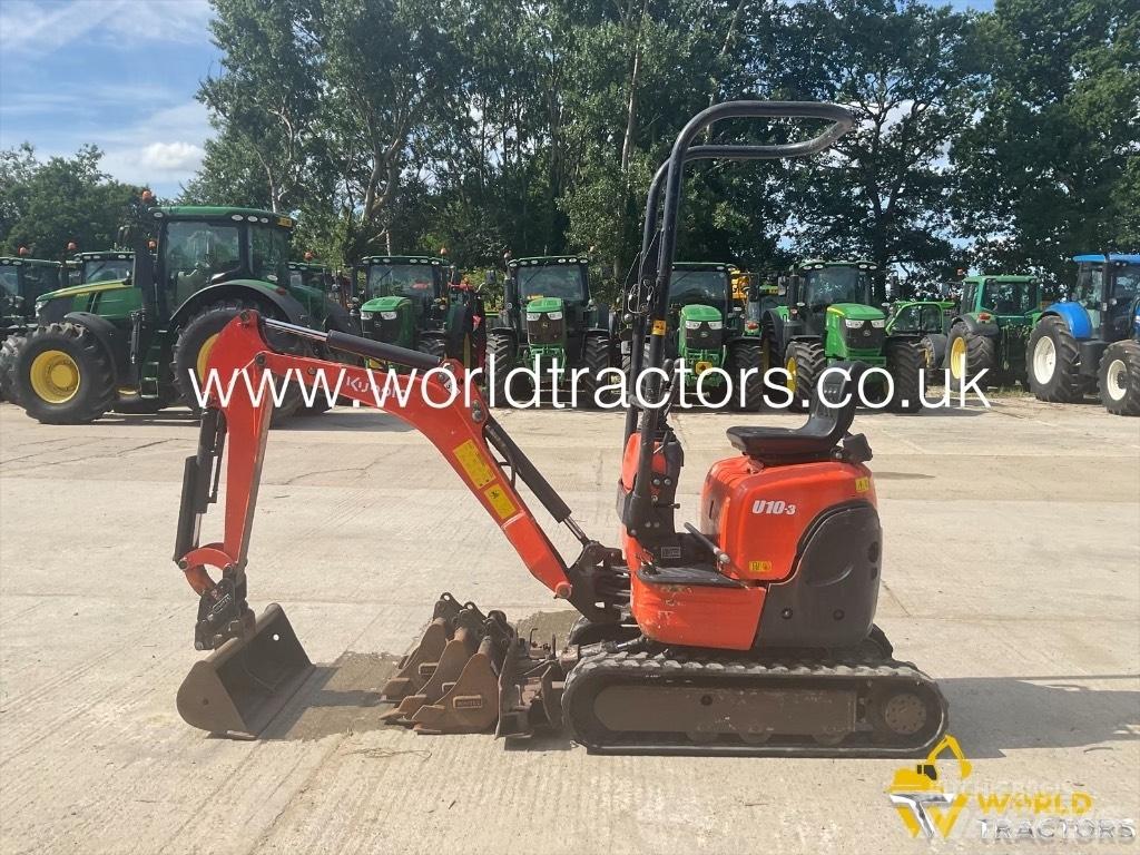 Kubota U 10-3 Miniekskavaatorid < 7 t