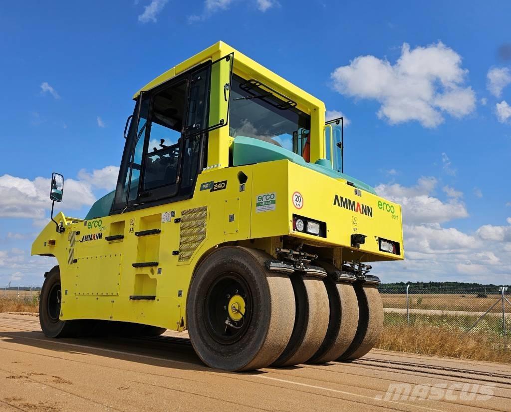 Ammann ART 240 Pneumorehvidega rullid