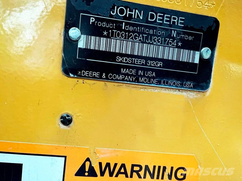 John Deere 312 Kompaktlaadurid