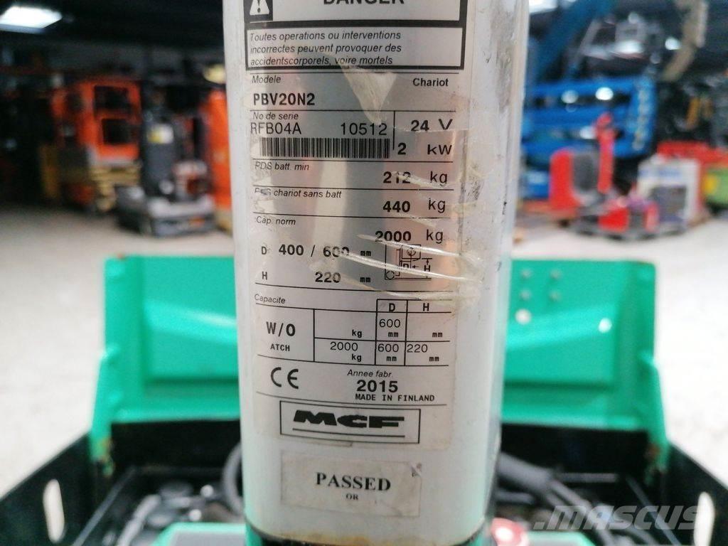 Mitsubishi PBV20N2 Elektriline alusesiirdaja