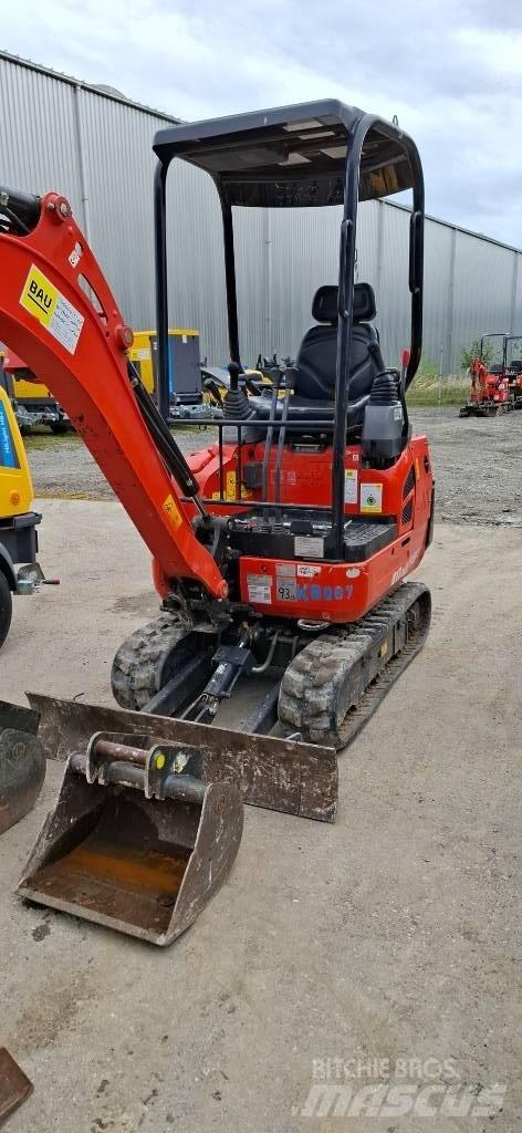 Kubota U 17-3 Miniekskavaatorid < 7 t