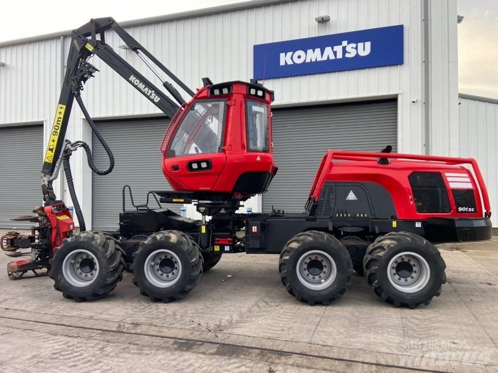 Komatsu 901XC Harvesterid