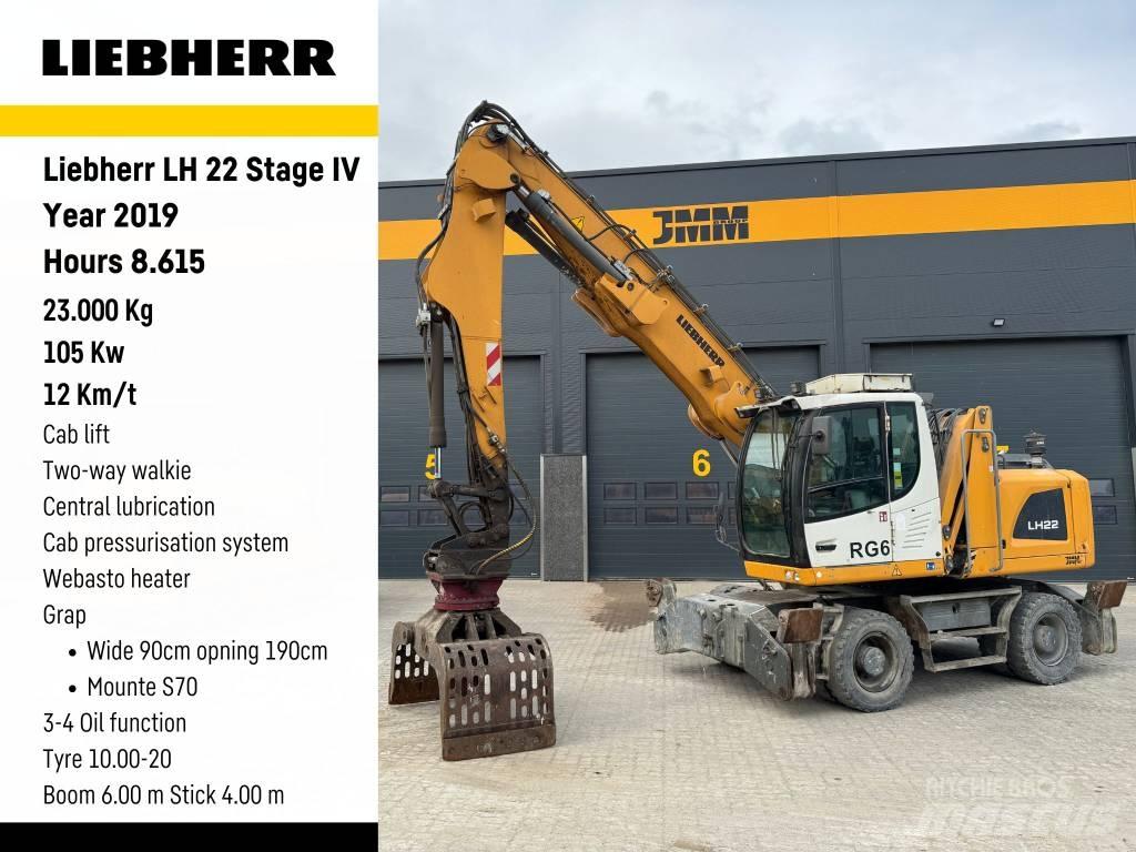 Liebherr LH 22 Materjalikäitlusmasinad