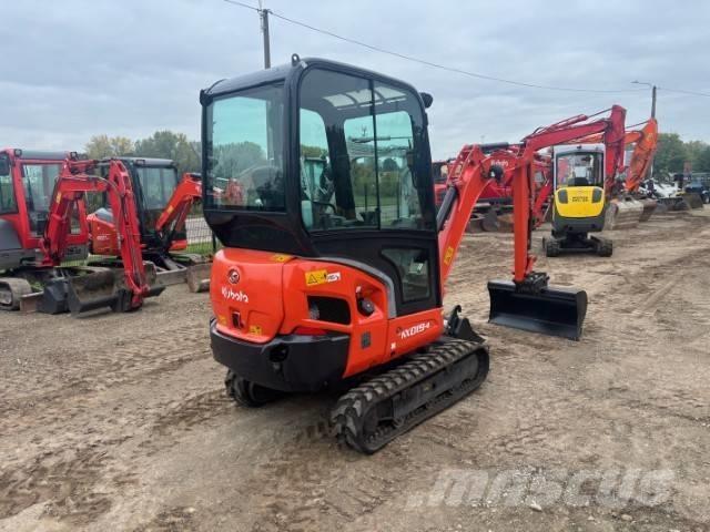 Kubota KX 019-4 Miniekskavaatorid < 7 t