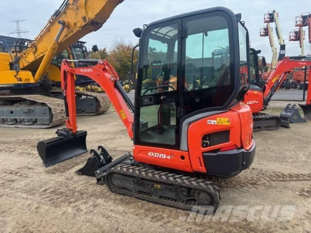 Kubota KX 019-4 Miniekskavaatorid < 7 t