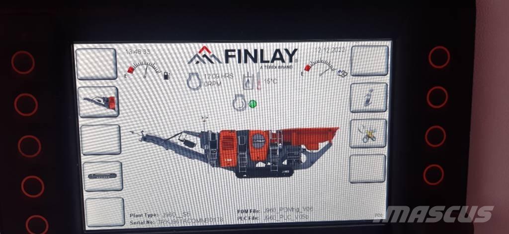Terex Finlay J-960A Iseliikuvad purustid