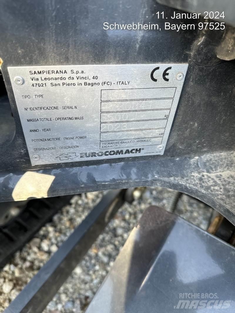 Eurocomach 35ZT Miniekskavaatorid < 7 t