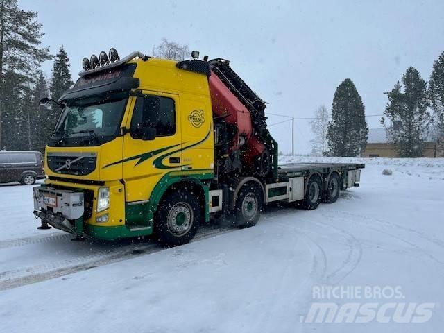 Volvo FM 13 8*4 Kraanaga veokid