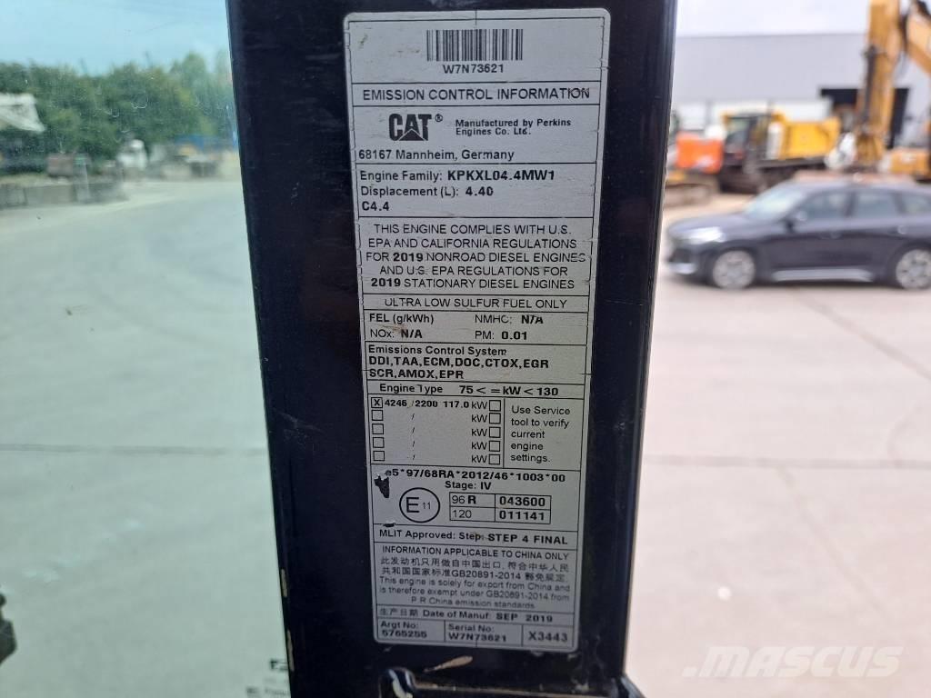 CAT M 315 F Ratasekskavaatorid