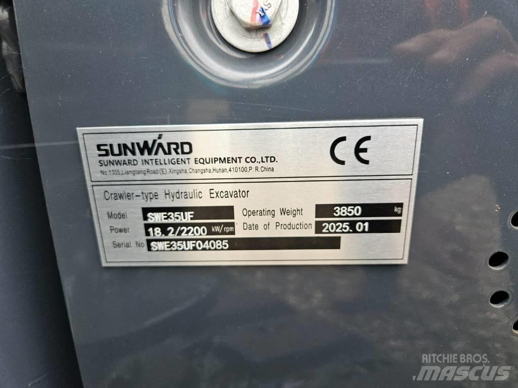 Sunward SWE 35 UF Miniekskavaatorid < 7 t