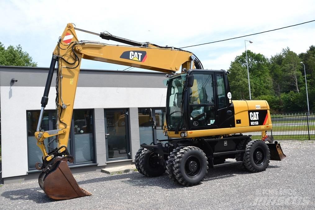 CAT M 315 D Ratasekskavaatorid