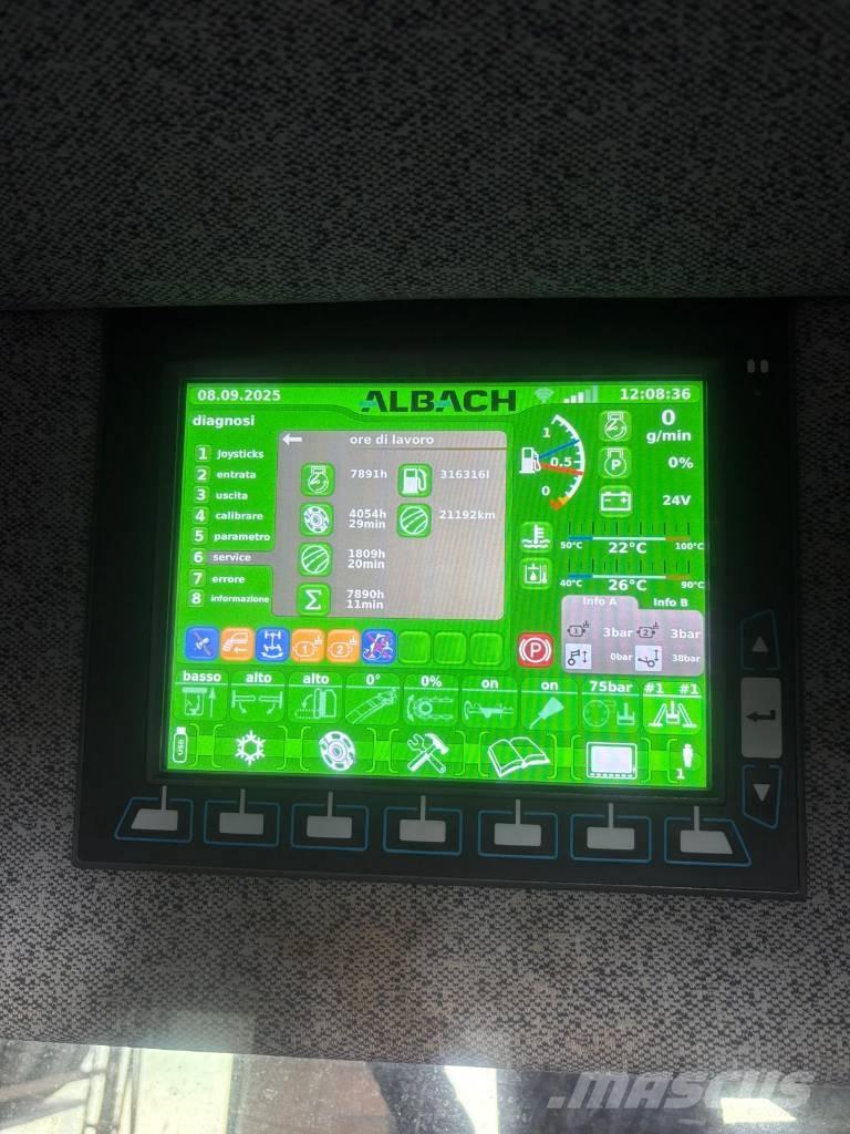 Albach Diamant 2000 Puiduhakkurid