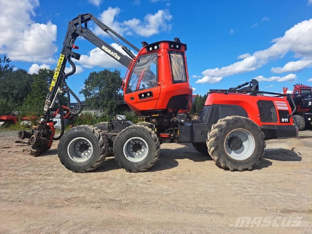 Komatsu 911 Harvesterid