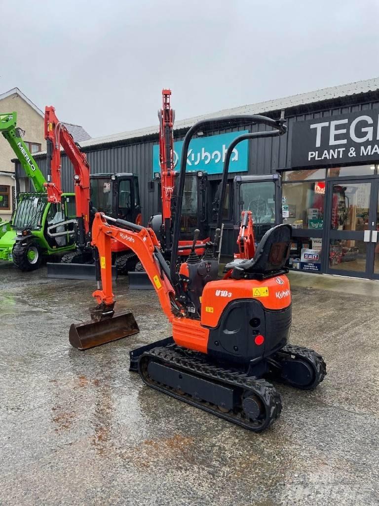 Kubota U 10-3 Miniekskavaatorid < 7 t