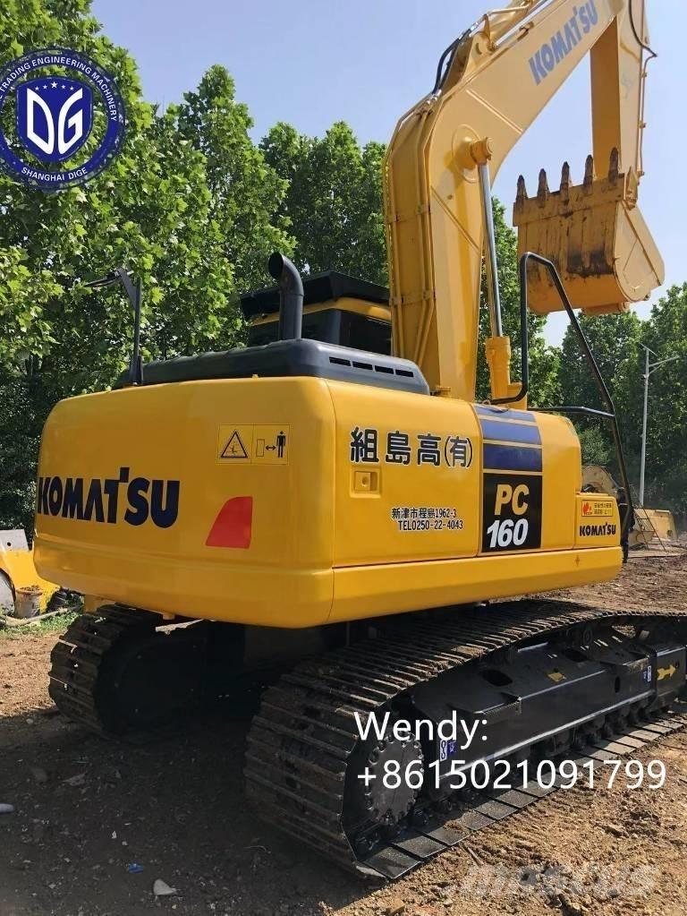 Komatsu PC 160 Roomikekskavaatorid
