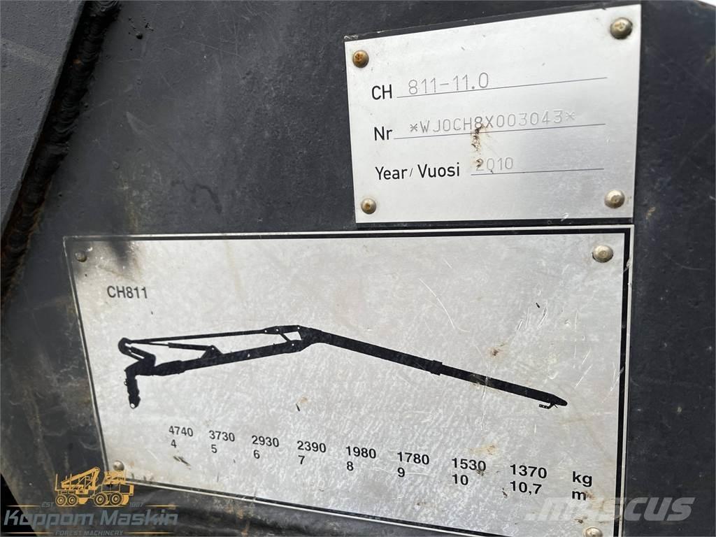 John Deere CH811 Harvesteri kraanad